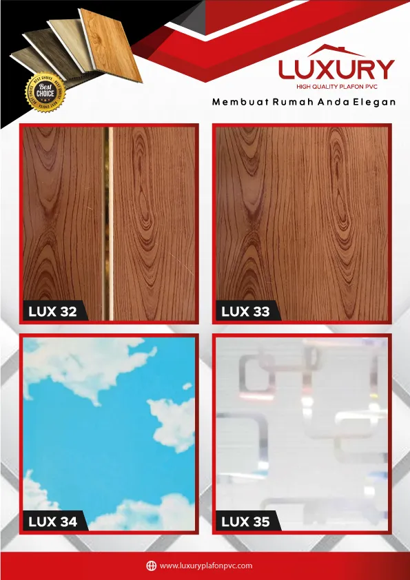 Luxury Plafon PVC (LUX 32 - LUX 35)